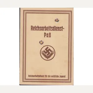 RAD Paß fur Weibliche Jugend