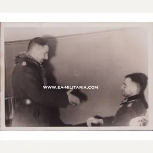 Ritterkreuzträger Major Petersdorff Press Photo