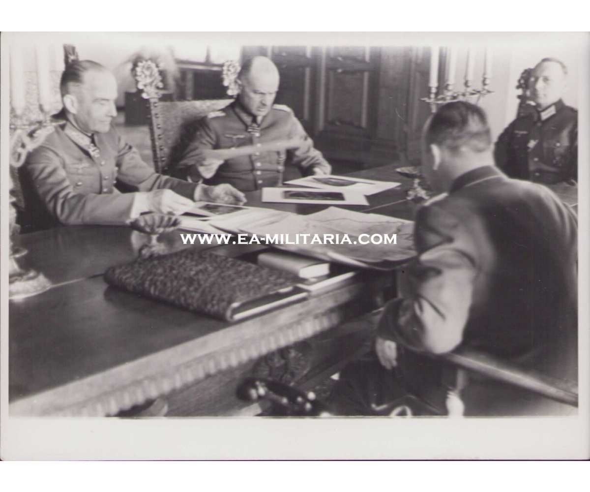 Ritterkreuzträgers von Brauchitsch & Blaskowitz Photograph.