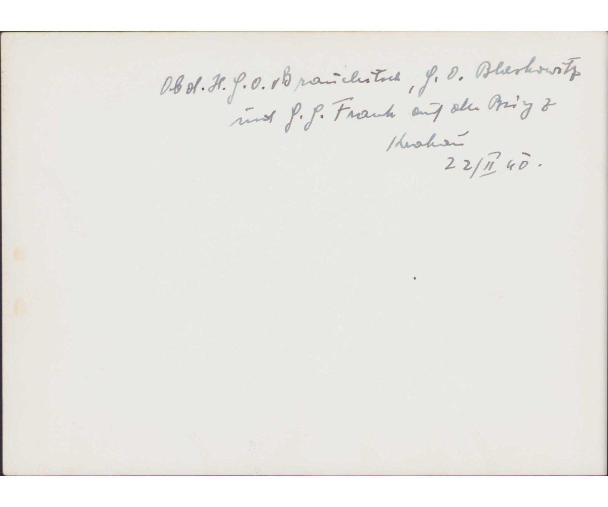 Ritterkreuzträgers von Brauchitsch & Blaskowitz Photograph. — image 2