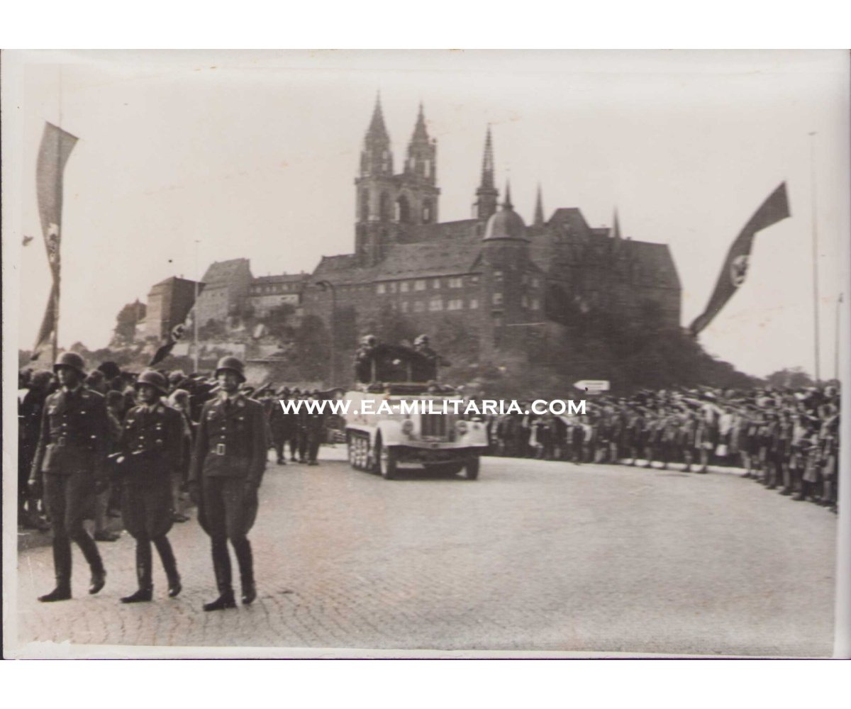 Ritterkreuzträger Oberstlt. Philip Funeral Photo