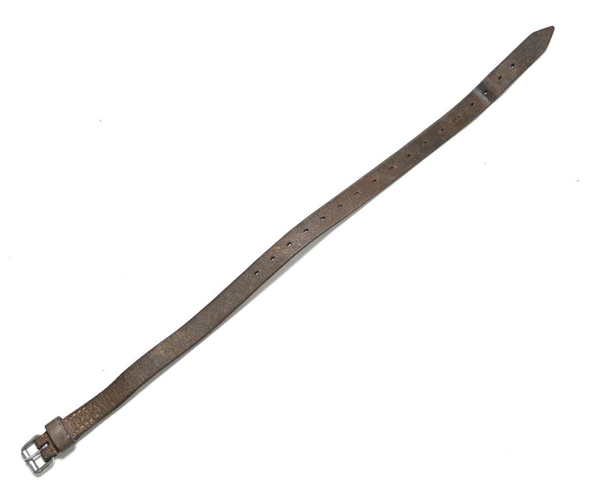 Brown Leather Equipment Strap — image 3