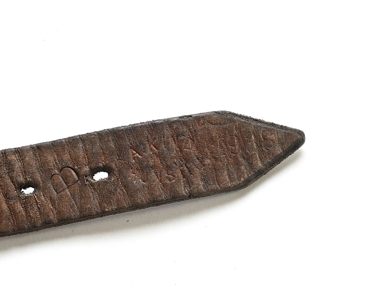 Brown Leather Equipment Strap — image 5