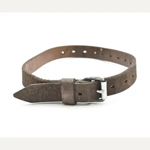 Brown Leather Equipment Strap
