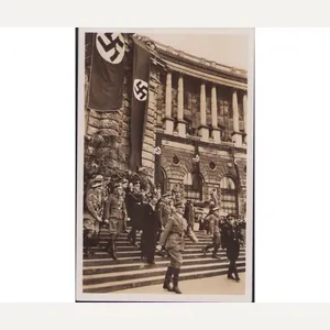 Der Führer mit Seiß-Inquart Postcard