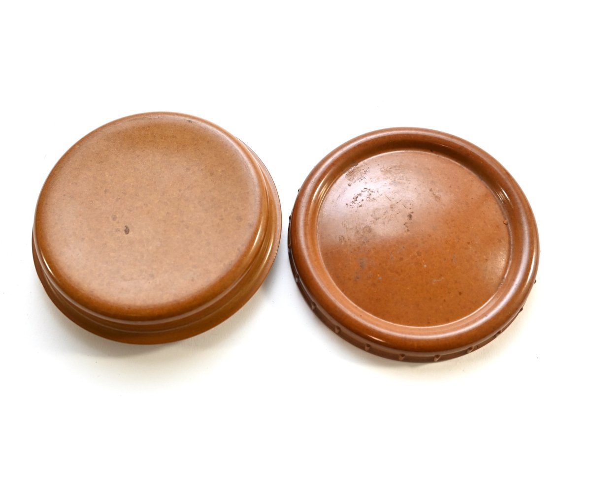 Caramel! Wehrmacht Fettbuchse with insert! — image 6