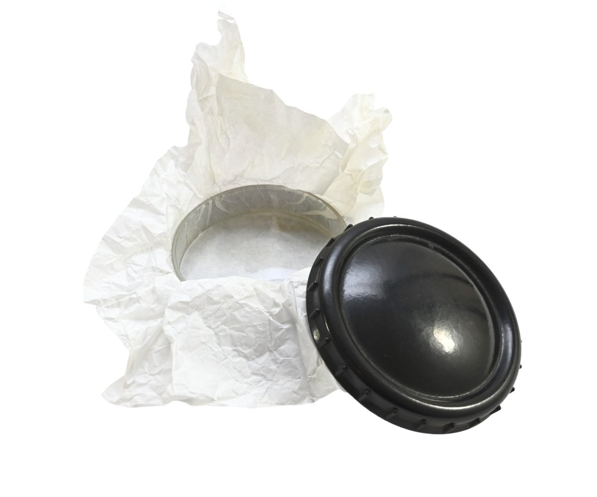 Black Wehrmacht Fettbuchse with insert! — image 2