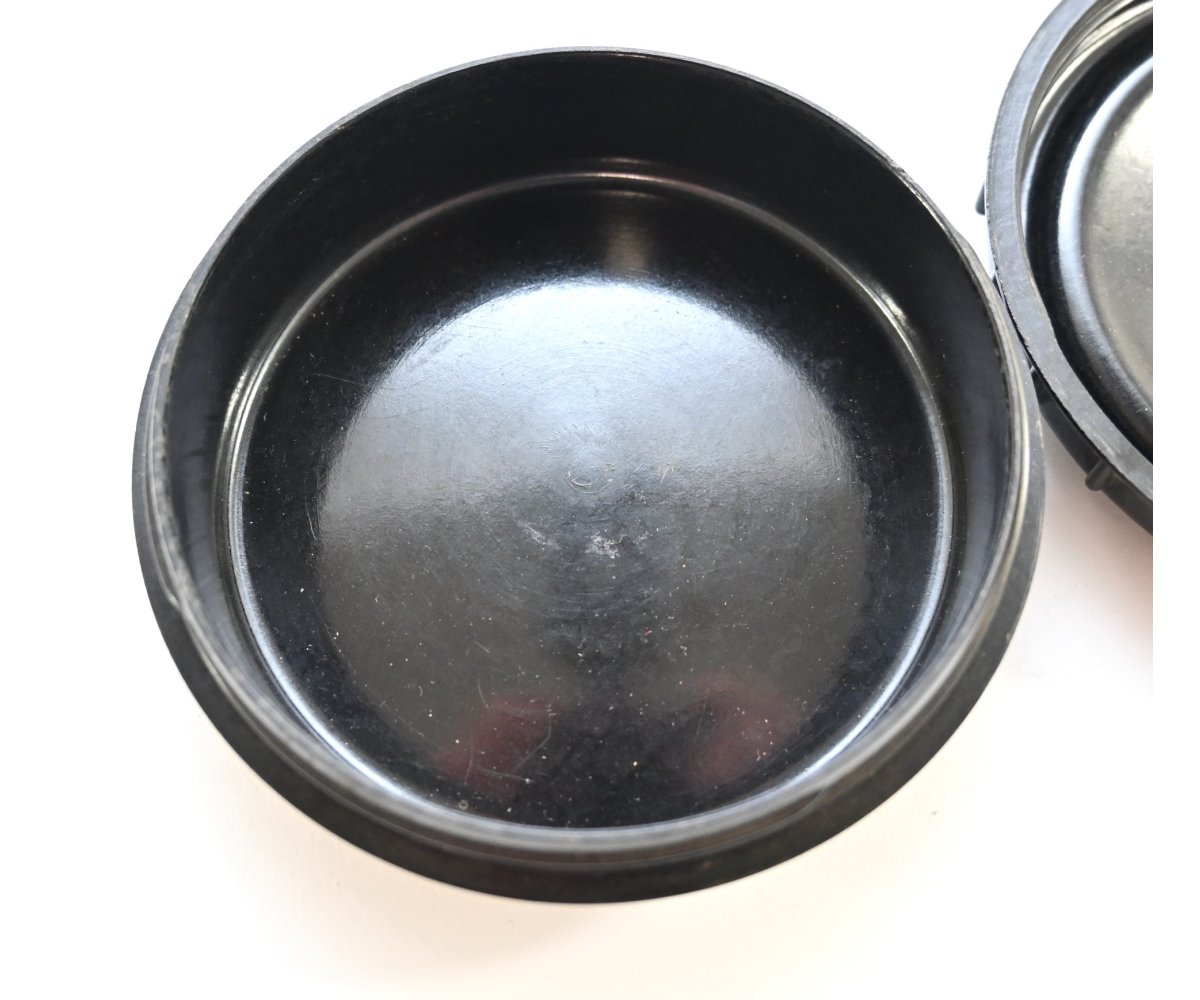 Black Wehrmacht Fettbuchse with insert! — image 6