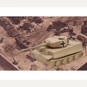Rare Ceramic 'Sandkasten' Panzerkampfwagen VI (Tiger I)