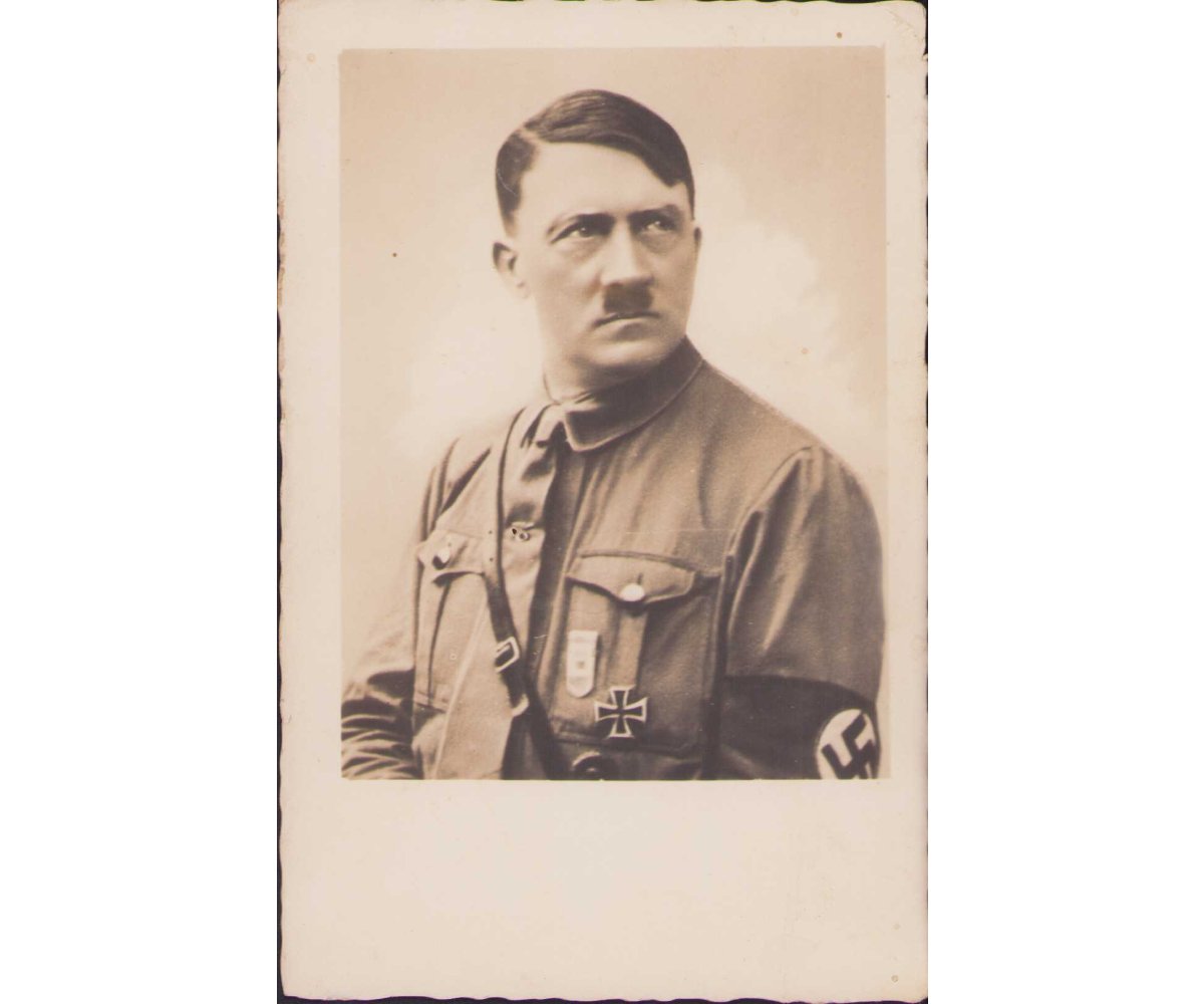 Early A.Hitler Portrait Postcard
