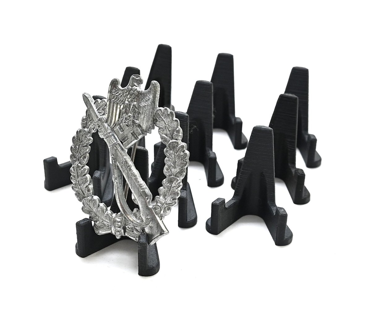 10x Black Display Stands