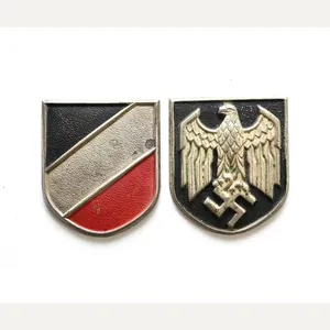 Set Wehrmacht Tropenhelm Shields