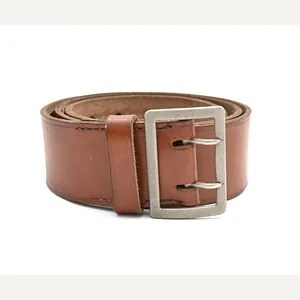 Top! Brown Leather WH Officer's Belt (Assmann)