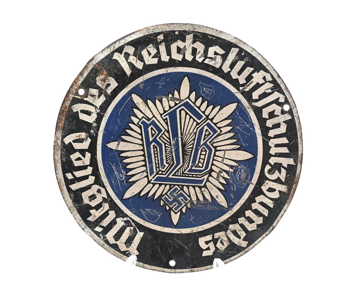 Reichsluftschutzbund Doorsign (Plaque)