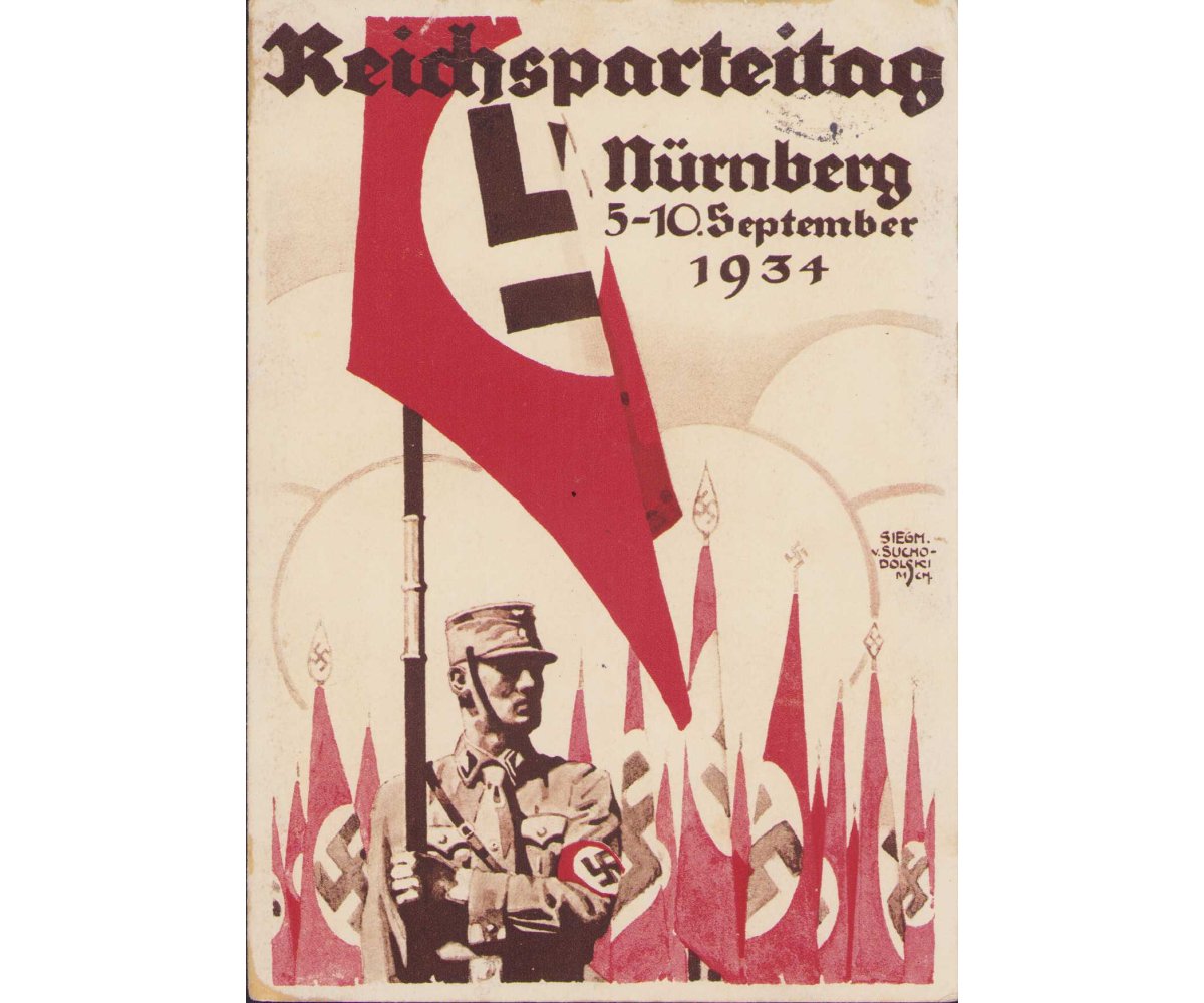 'Reichsparteitag Nürnberg 5-10 Sept. 1934' Postcard