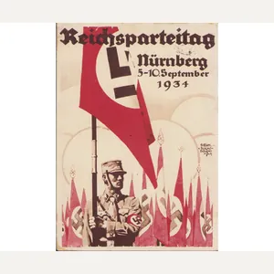 'Reichsparteitag Nürnberg 5-10 Sept. 1934' Postcard
