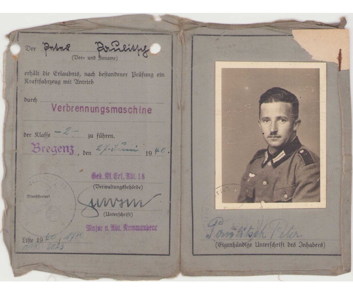 Geb.Kf.Ers.Abt.18 Führerschein