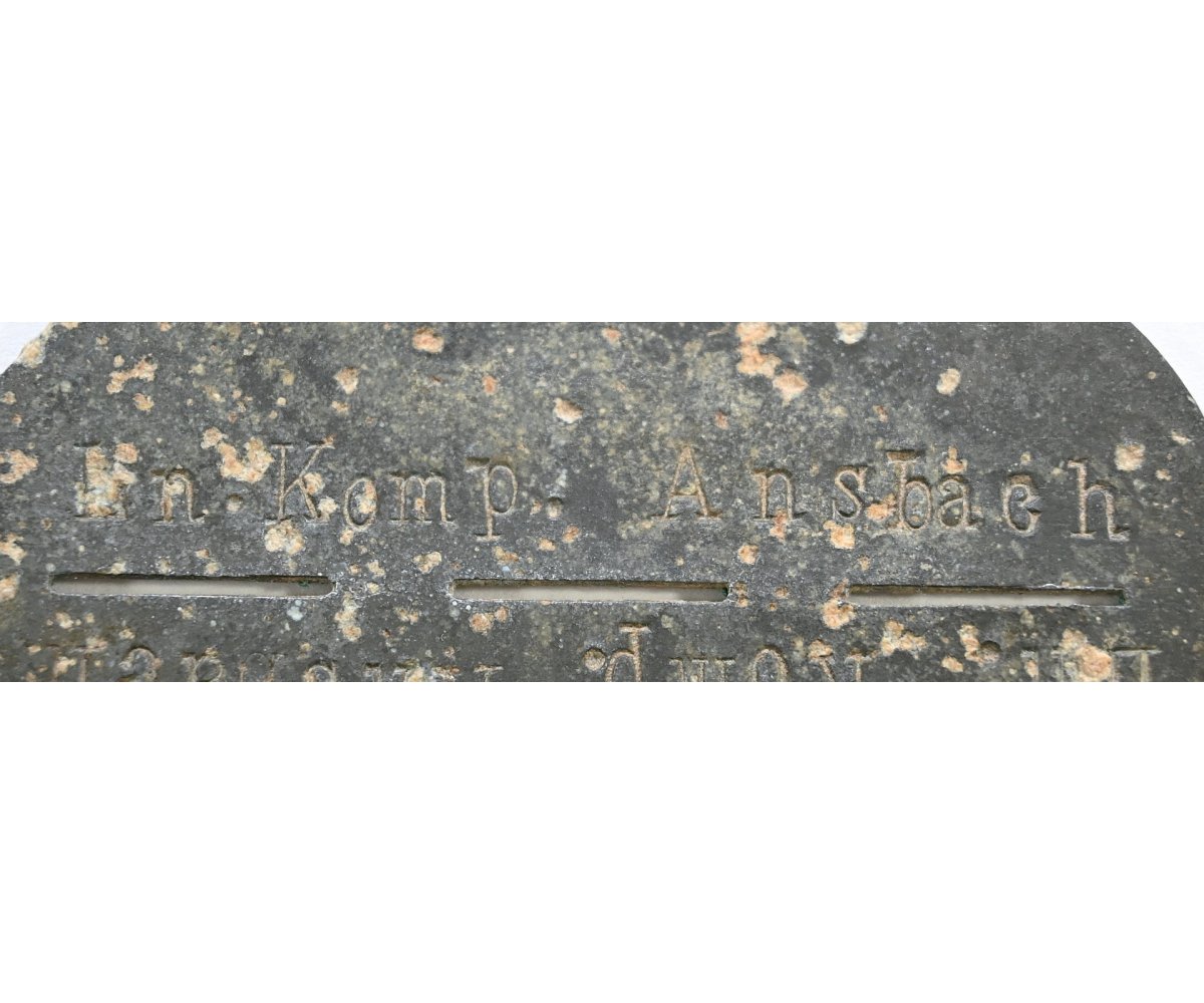 Luftnach.Kp. Fl.H. Ansbach Erkennungsmarke — image 2