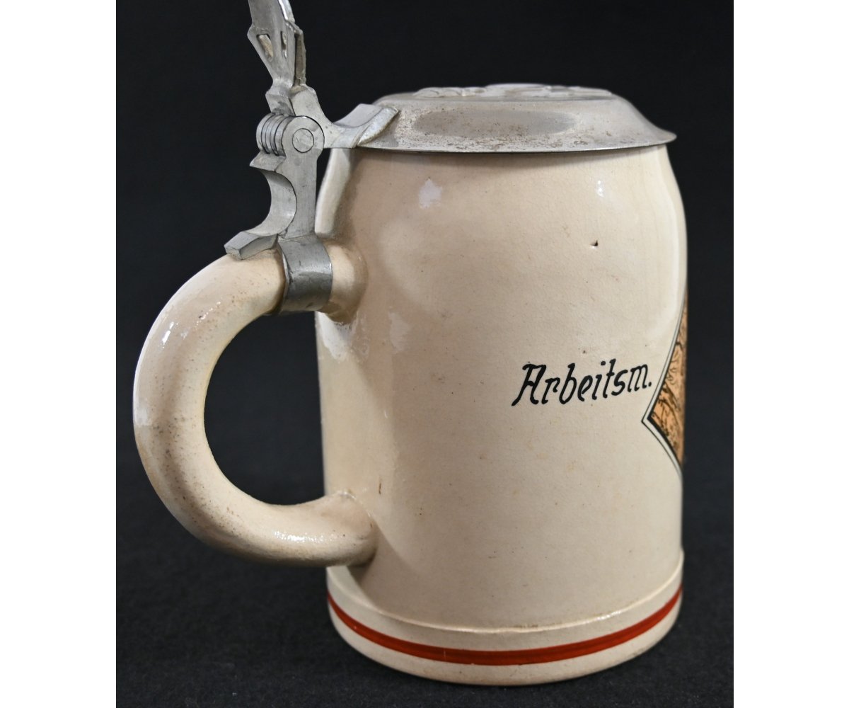 Reichsarbeitsdienst Abt.1/243 Beer Stein (1934/1935) — image 3