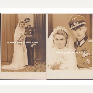 Decorated Leutnant Wedding Portraits