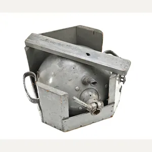 German Scheinwerfer in Transport Crate