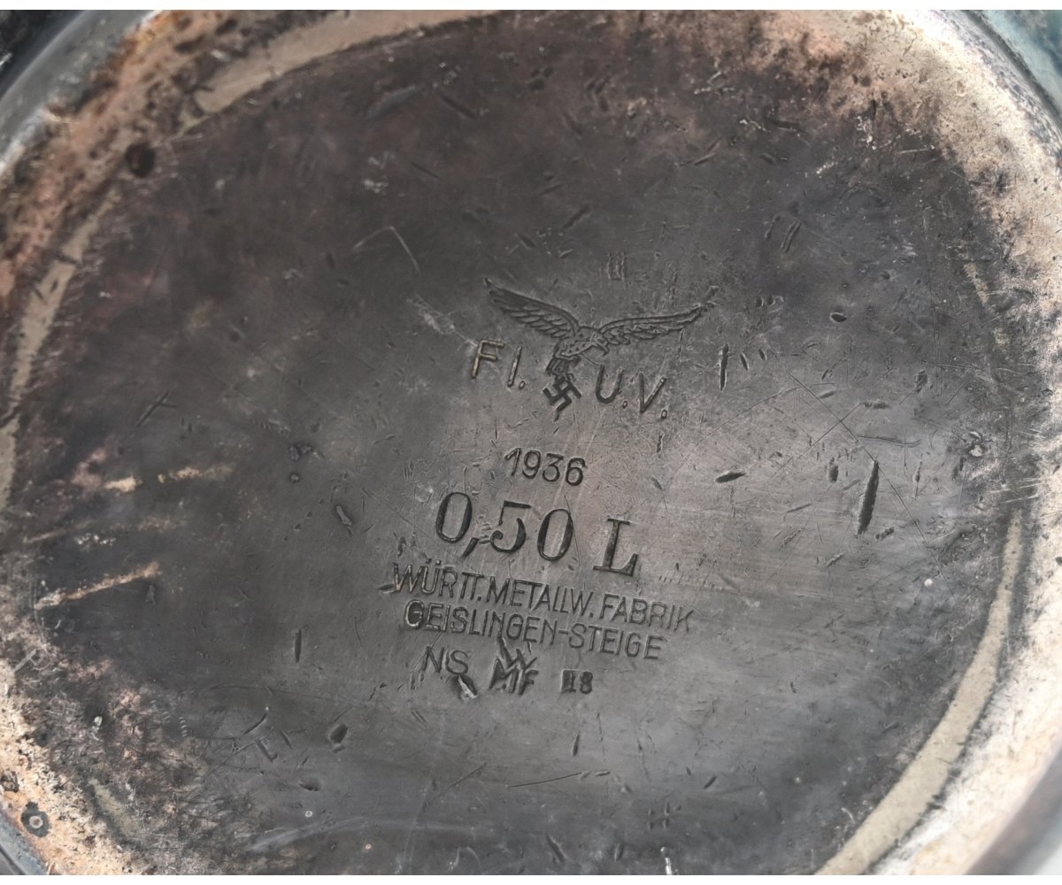 Rare Silver-plated Luftwaffe Pitcher (1936, WMF) — image 6