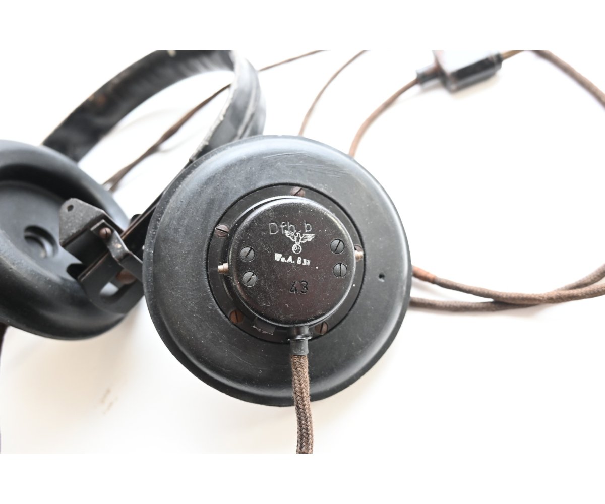 WH Panzer Headphones (Dfh.b 1943) — image 6