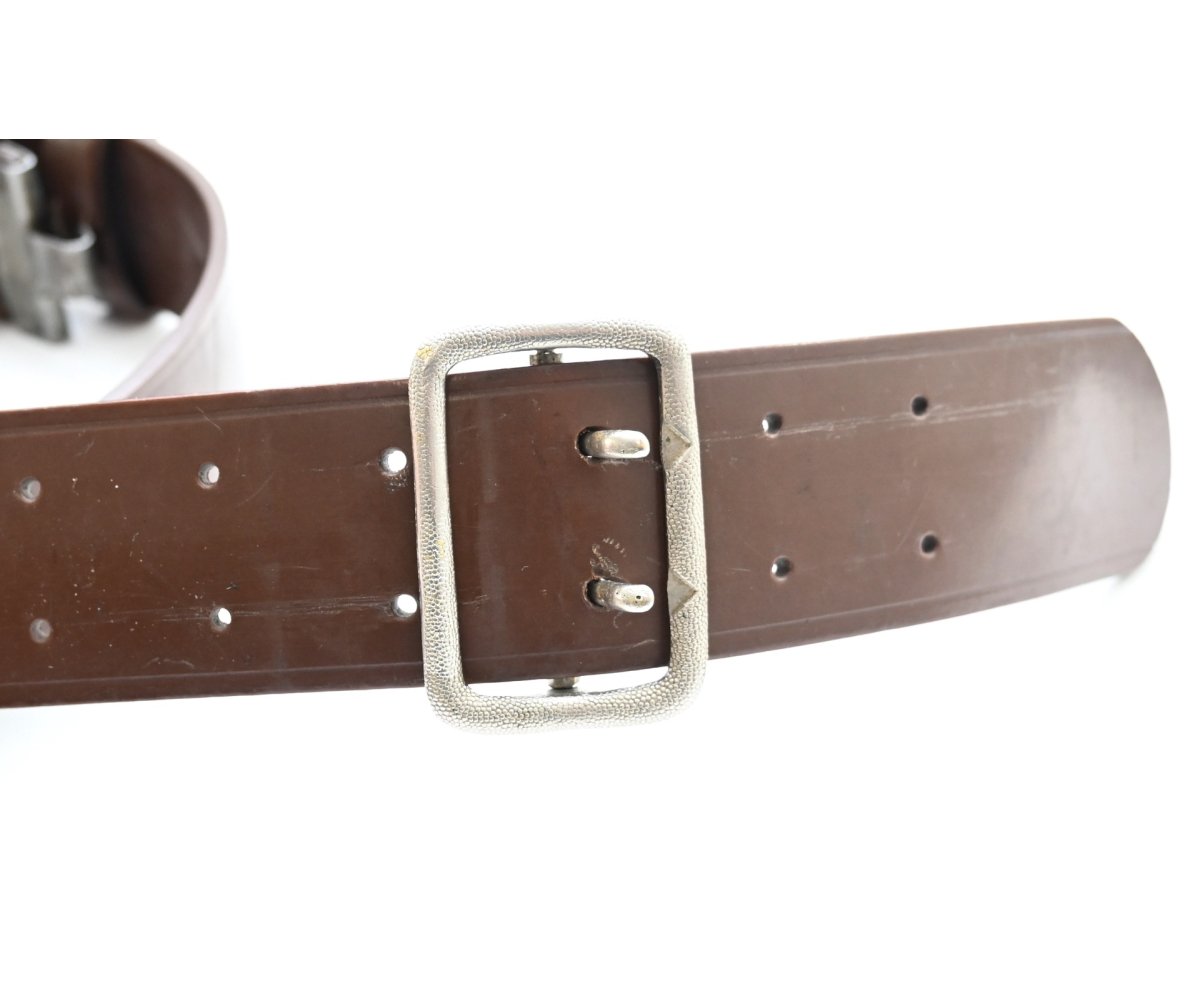 Rare 'Rubber' Political 'Zweidorn' Belt (RZM) — image 6