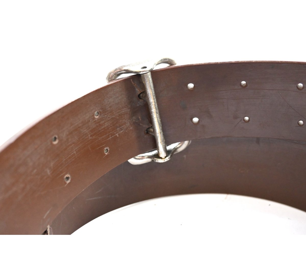 Rare 'Rubber' Political 'Zweidorn' Belt (RZM) — image 8