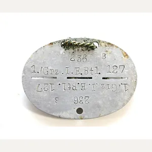 1./Grz.Inf.Ers.Btl.127 Erkennungsmarke