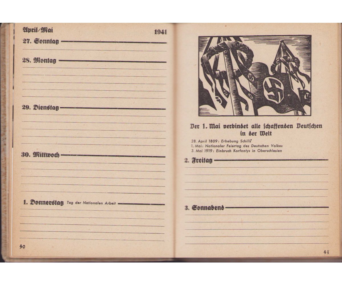 Deutsche Jugend VDA 'Der Merker 1941' Jahrbuch — image 5