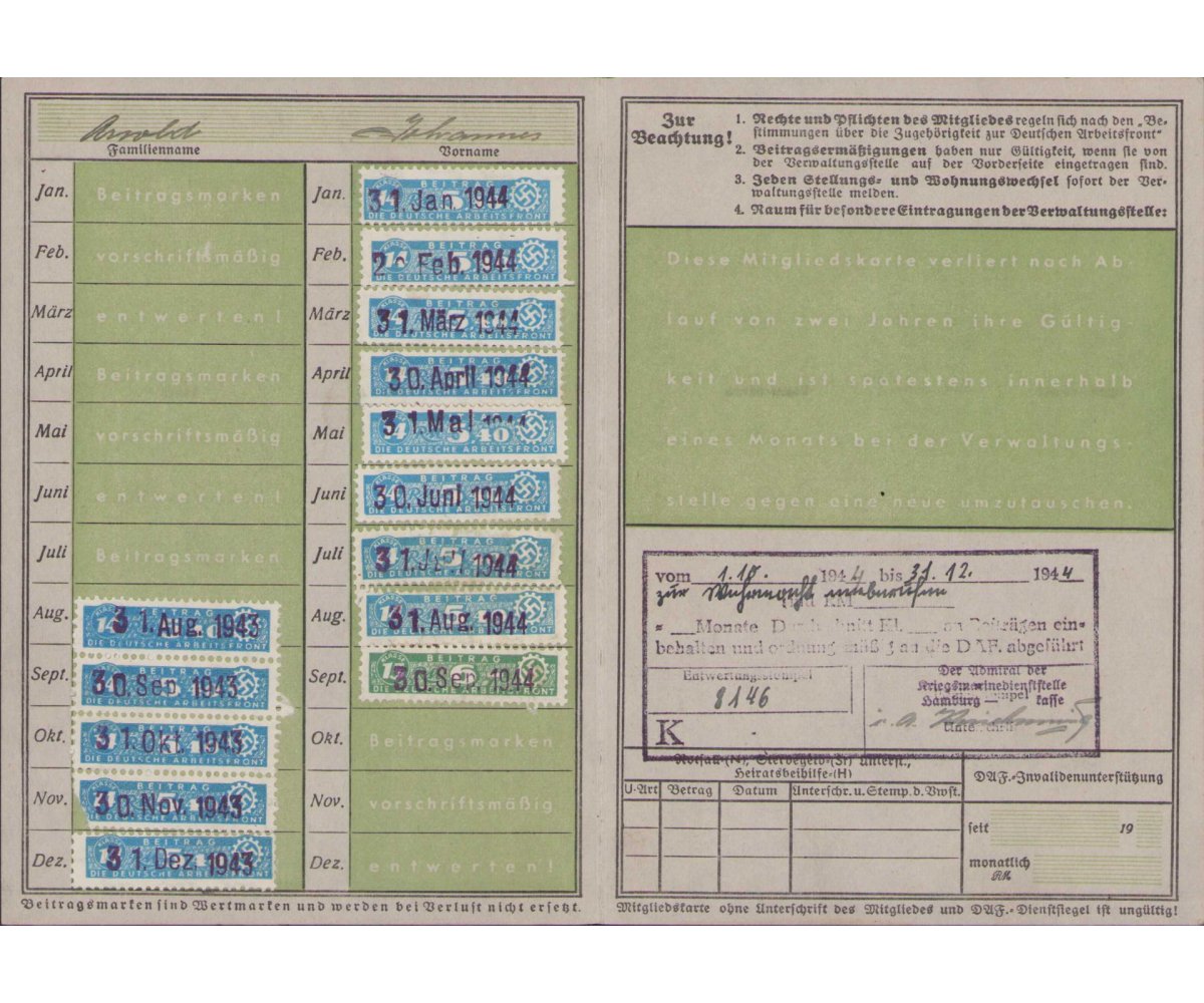 DAF Mitgliedskarte — image 2