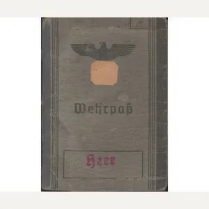 Fla.Btl.66 Wehrpaß (2xVWA/Ost/EKII)