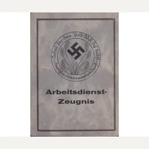 RADwJ Arbeitsdienst-Zeugnis 1935