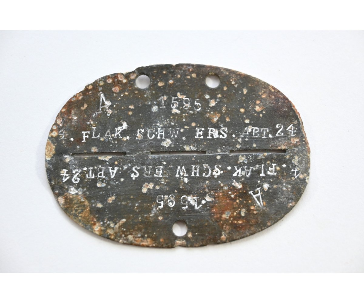 4.Btr.Flakschw.Ers.Abt.24 Erkennungsmarke — image 2
