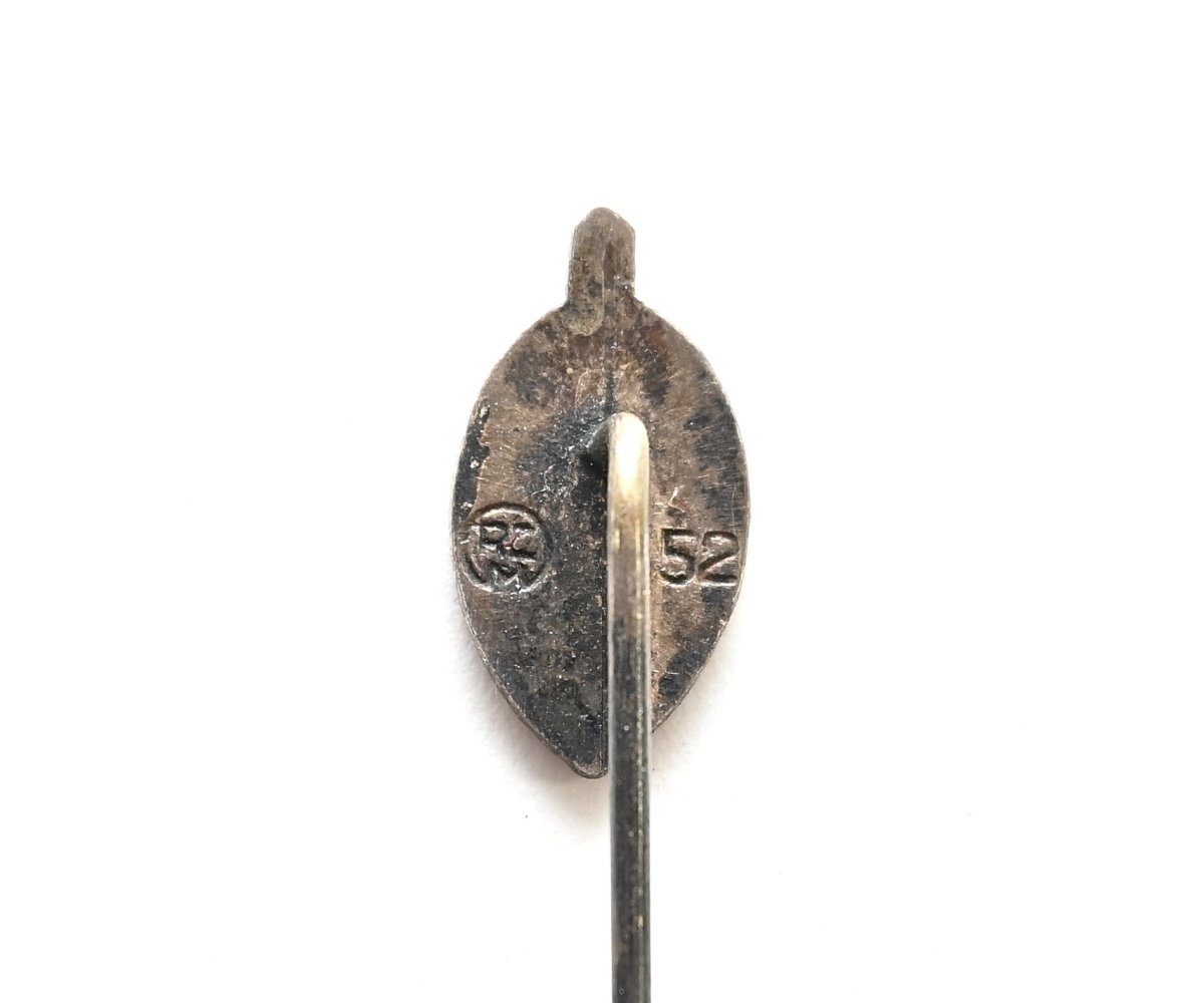 NSKOV Mitgliedsabzeichen + Stickpin (Deschler) — image 4