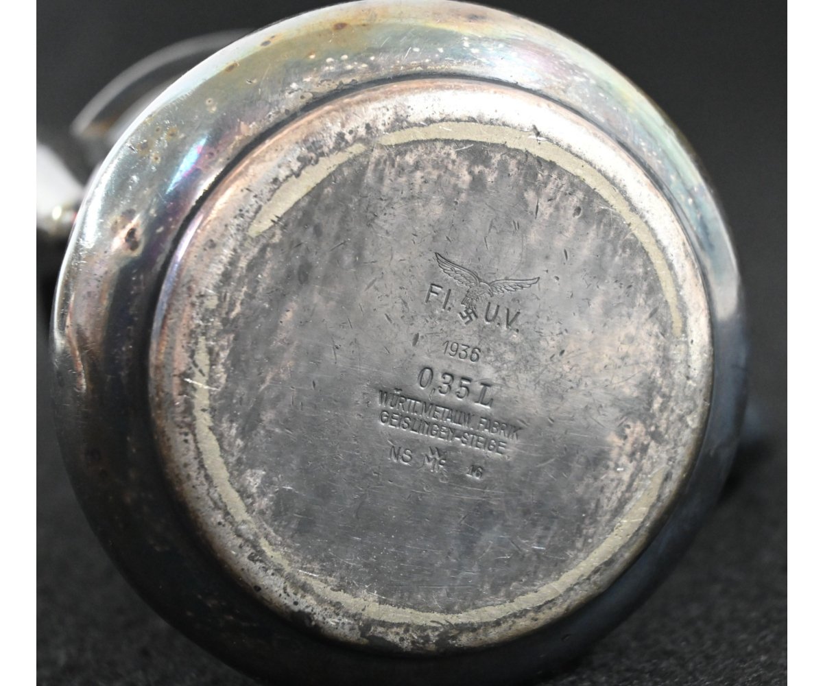 Rare Silver-plated Luftwaffe Pitcher (1936, WMF) — image 6