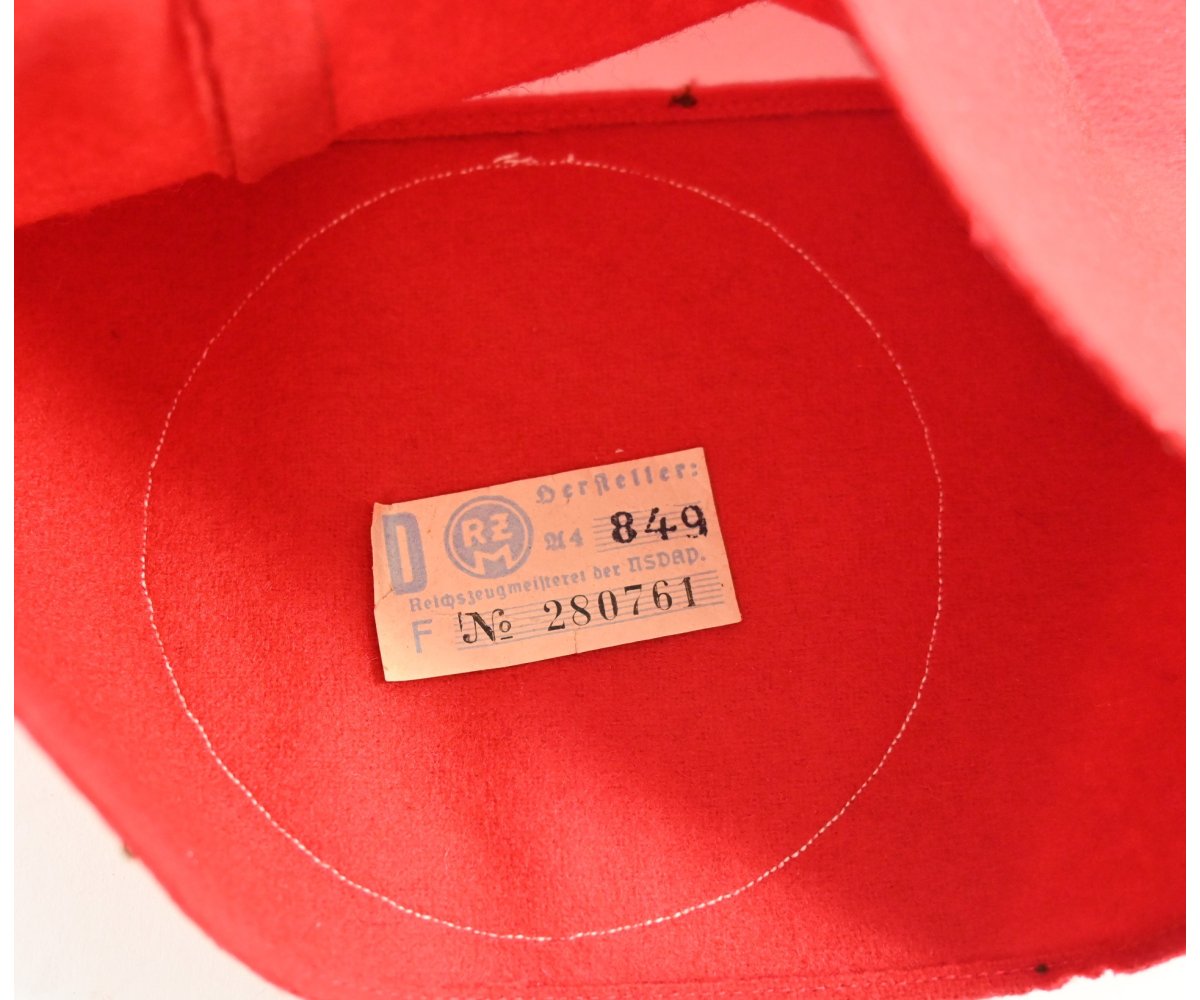 NSDAP Wool Leaders' Armband (with label) — image 4