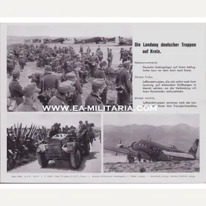'Die Landung auf Kreta' Bilderkasten Press Photo