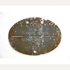 M.K.K. Flakkaserne Menden Erkennungsmarke