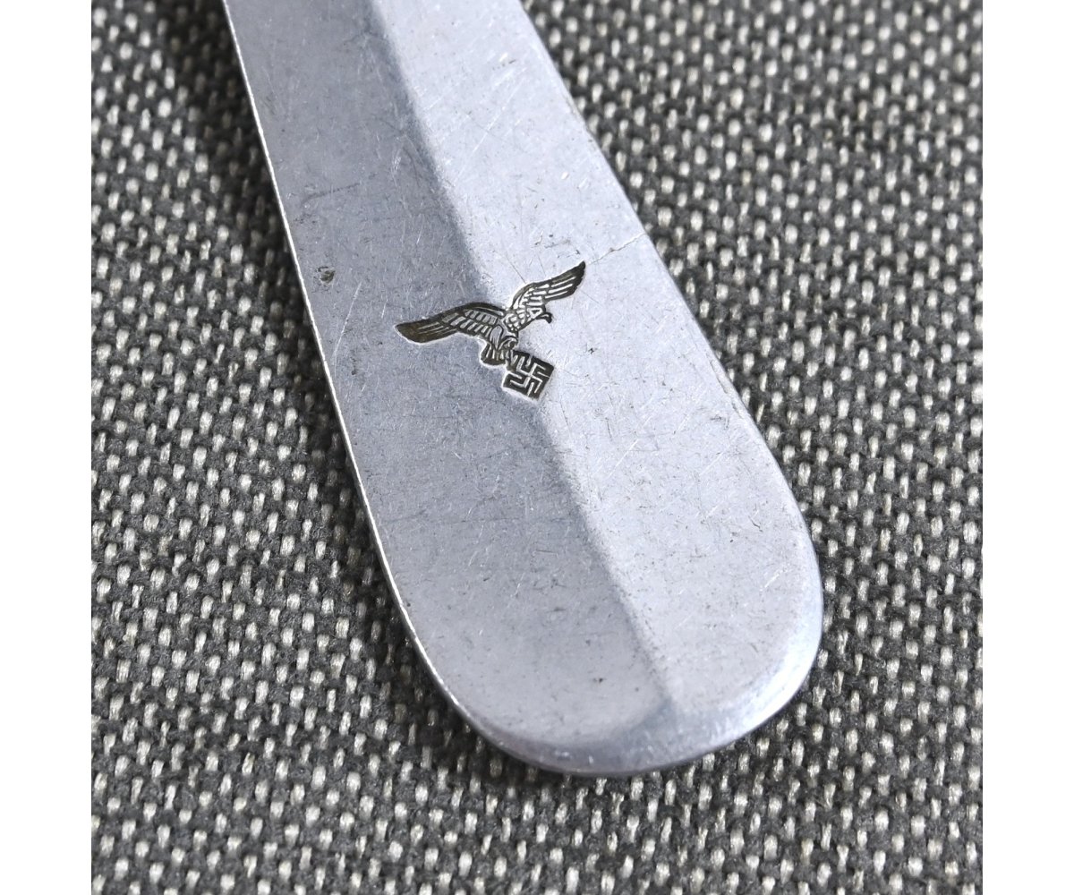 Rare Large (30cm) Aluminium Luftwaffe Spoon (1941) — image 2