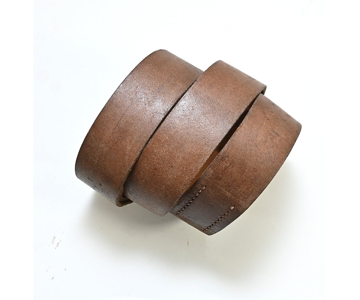 Brown Leather WW1 Equipment Belt — image 2