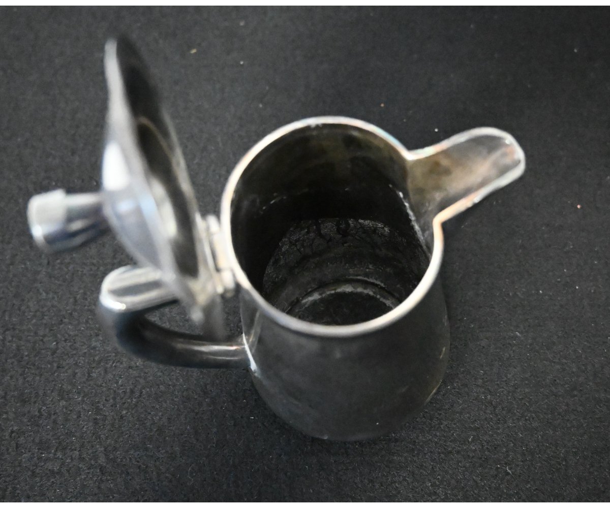 Rare 0,35ltr. Silver-plated Luftwaffe Pitcher (1936, WMF) — image 5