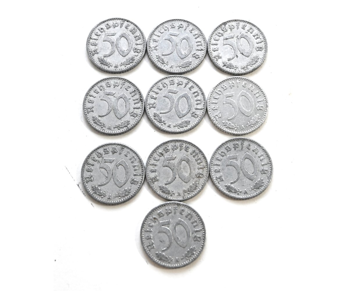 50 Deutsche Reichspfennig Coin (1940) — image 2