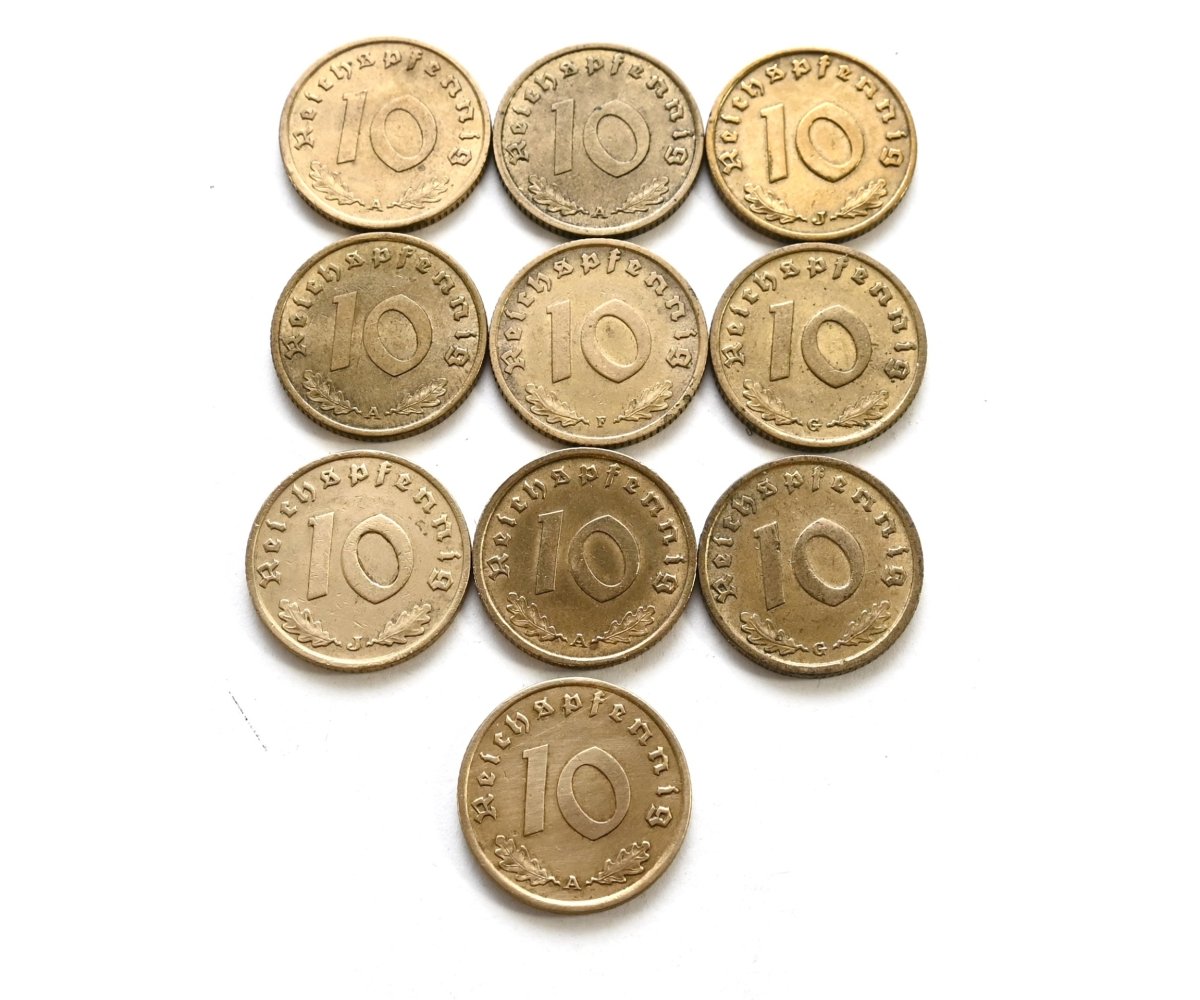 10 Deutsche Reichspfennig Coin (1938) — image 2