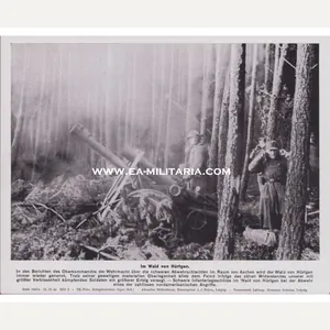 'Im Wald von Hürtgen' Bilderkasten Press Photo