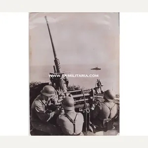 '3,7cms Flak Atlantikfront' Press Photo