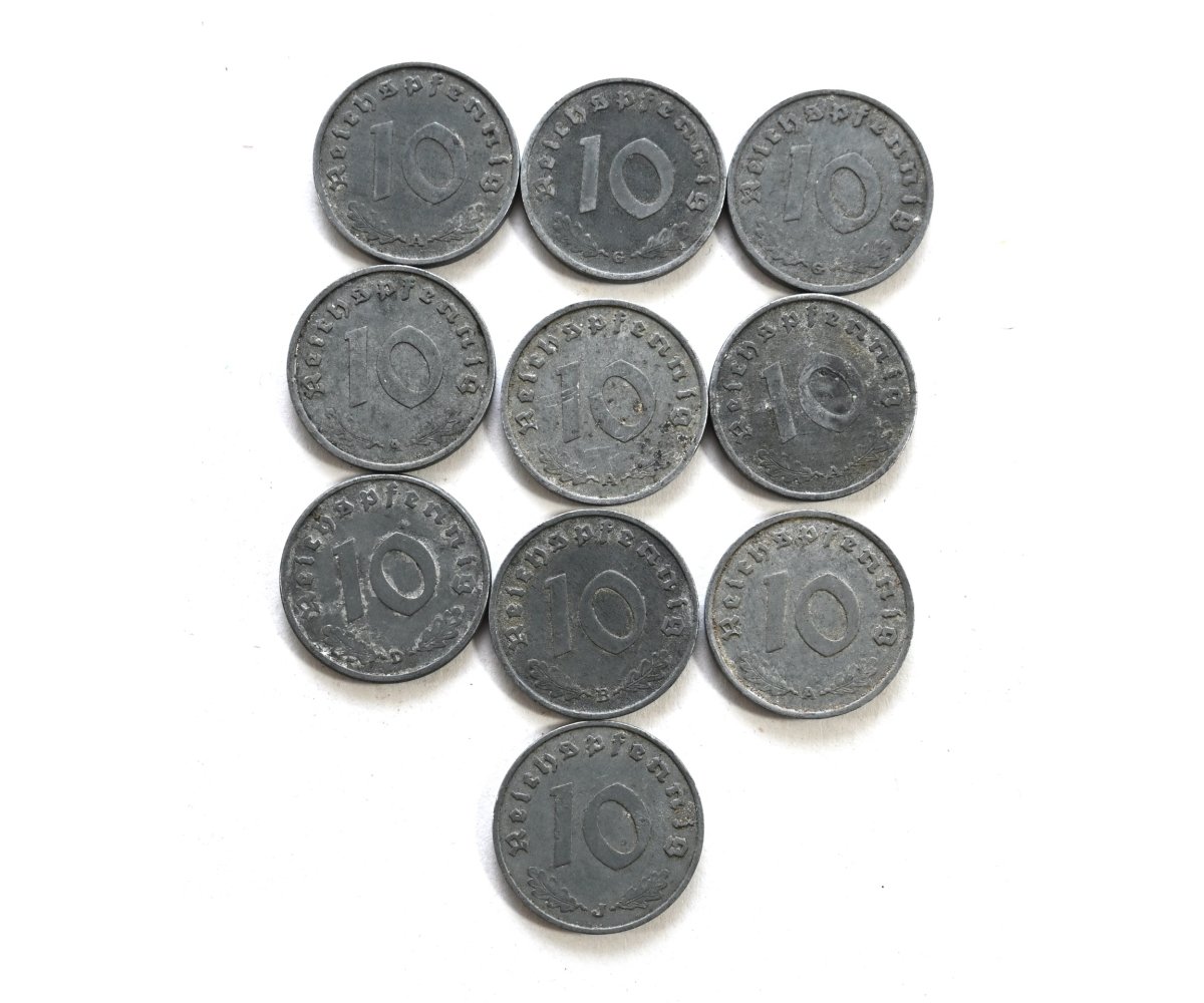 10 Deutsche Reichspfennig Coin (1940) — image 3