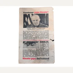 Allied Propaganda 'Eisenhower Gegen Himmler' Flyer