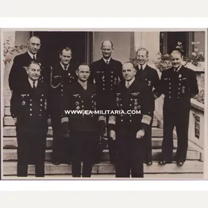 Ritterkreuzträger Admiral Ciliax Press Photo